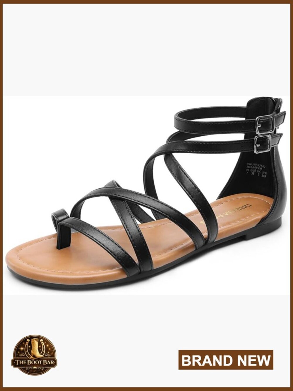 Women's Flat Sandals Gladiator Strappy Summer Comfort Casual Open Toe